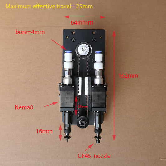 A06-Mounting Head for OpenPnP（belt structure-for samsung  CP45 nozzle）